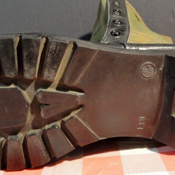 sz12W RO SEARCH NO YEAR VISIBLE COMBAT JUNGLE SINGLE LEFT BOOT ONLY SV 3068 main image 10